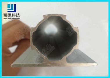 Seamless Aluminum Alloy Pipe Dual Flange Aluminum Rectangular Tubing 6063-T5