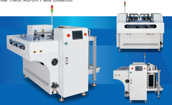 Customizable Dual Track SMT PCB Conveyor Machine NG OK Plate Collector System