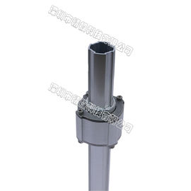 Claw Head Shape Aluminum Tubing Joints Pipe Rack System AL-55 Anodizing Female Type