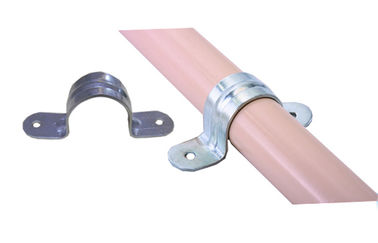 ABS Coated Steel Pipe Rack Fittings Adjustable Pipe Clamps