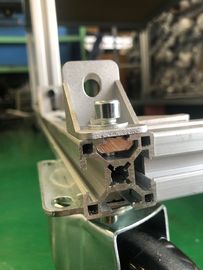 D Bracket AL-3060-1 Aluminium Construction Profiles ADC-12 For Pipe Rack