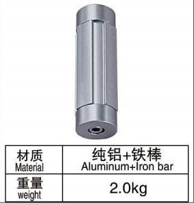 AL-77C ISO9001 Metal Pipe Connectors Aluminum Iron Bar Clump Sandblasting
