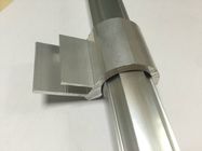 Silvery ADC-12 ống nhôm khớp cho bàn làm việc / dây chuyền sản xuất