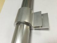 Silvery ADC-12 ống nhôm khớp cho bàn làm việc / dây chuyền sản xuất