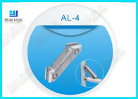 Claw tham gia chế độ nhôm hàn ống phụ kiện AL-4 đôi bên 45 độ doanh