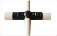 Hệ thống giá đỡ đường ống Đầu nối ống thẳng đứng Đầu nối ống kim loại phủ màu đen