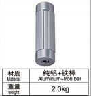AL-77C ISO9001 Đầu nối ống kim loại Nhôm Thanh sắt Clump Phun cát