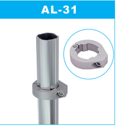 Các khớp ống nhôm hạng nặng lý tưởng cho kho hàng lưu trữ giá treo xe tải dây chuyền lắp ráp và cấu trúc dây chuyền sản xuất