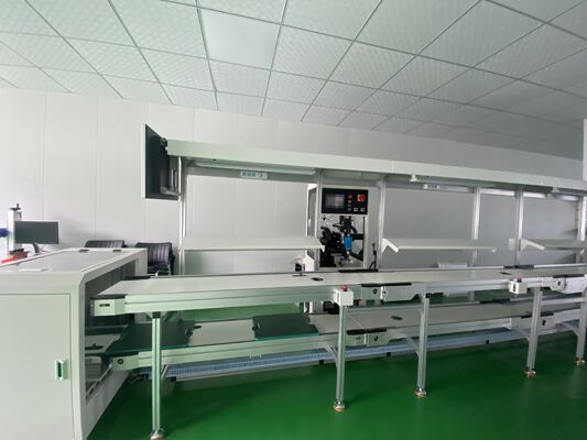 Máy vận chuyển PCB SMT với hệ thống điều khiển PLC và định vị servo cho xử lý PCB và phân loại NG OK trong các dây chuyền sản xuất SMT