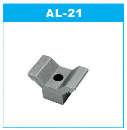 Đúc ISO Khớp nối ống nhôm trắng bạc AL-21