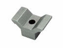 Khớp nối ống nhôm đúc chết Màu trắng bạc AL-21 trong Castor